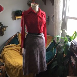 Beautiful 1970s fall dress